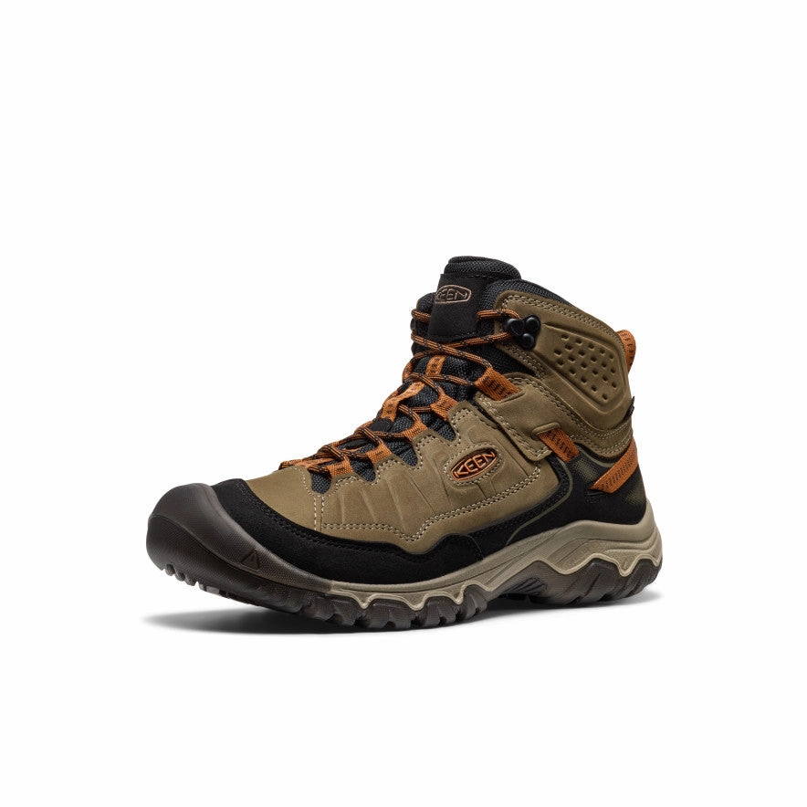 Men's Targhee IV Waterproof Hiking Boot  |  Sea Turtle/Roasted Pecan Light support Utility Style