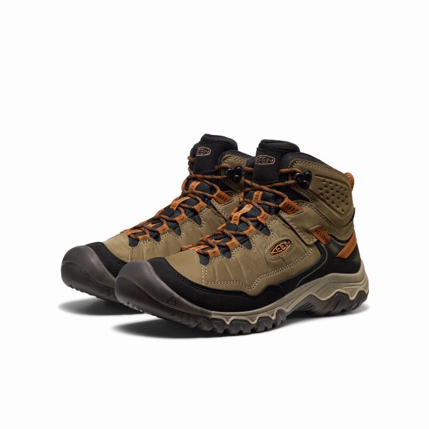 Trail Strength Men's Targhee IV Waterproof Hiking Boot  |  Sea Turtle/Roasted Pecan