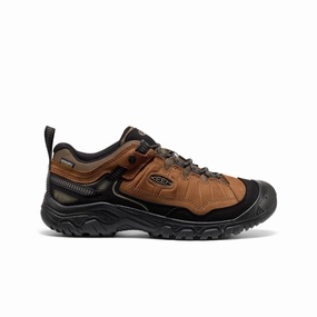 Men's Targhee IV Waterproof Hiking Shoe  |  Bison/Black Dirt Walk