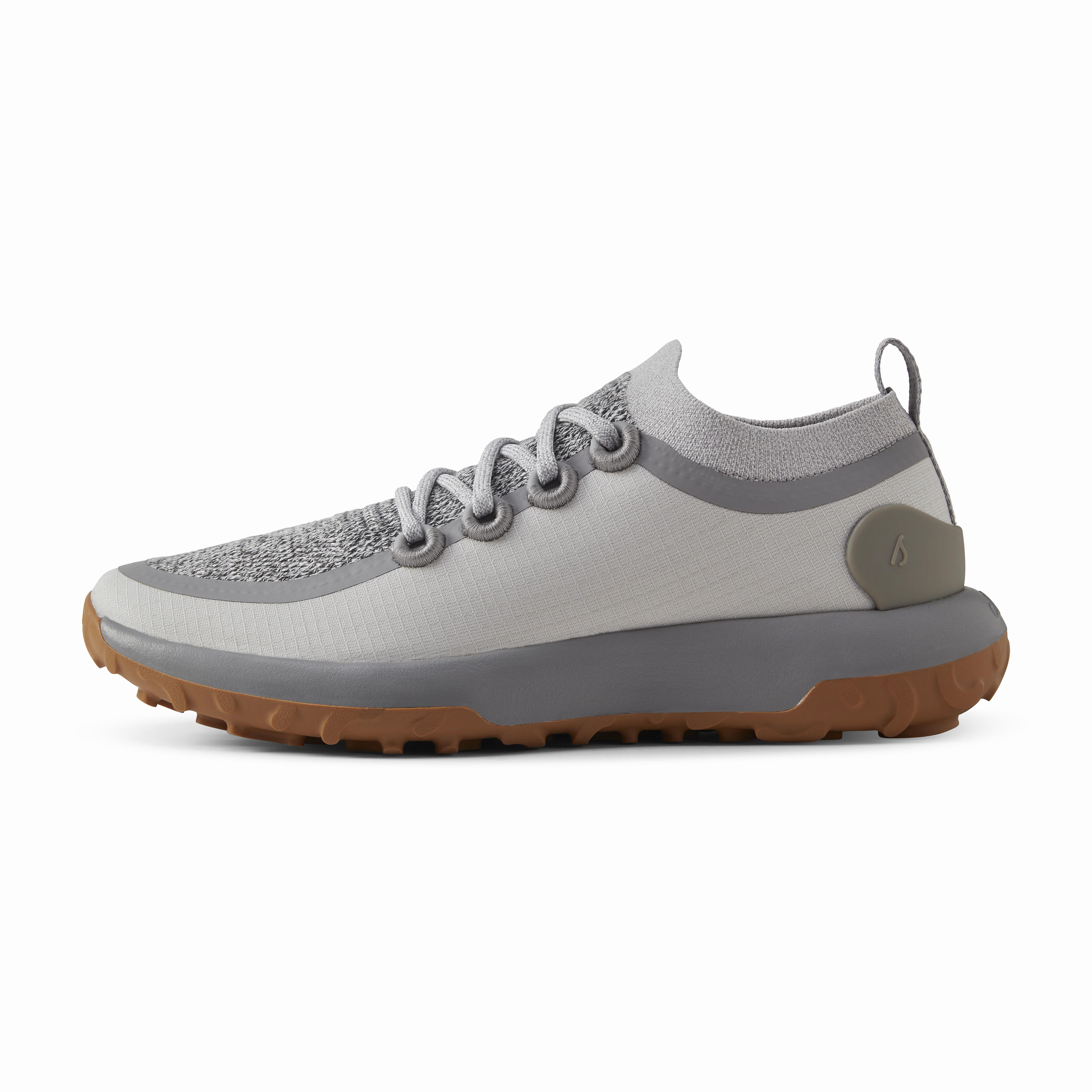Men's Trail Runner - Medium Grey (Rugged Khaki Sole) slip-resistant