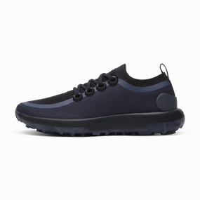 Trend-setting sole Men's Trail Runner - True Navy/Hazy Indigo (Natural Black Sole)