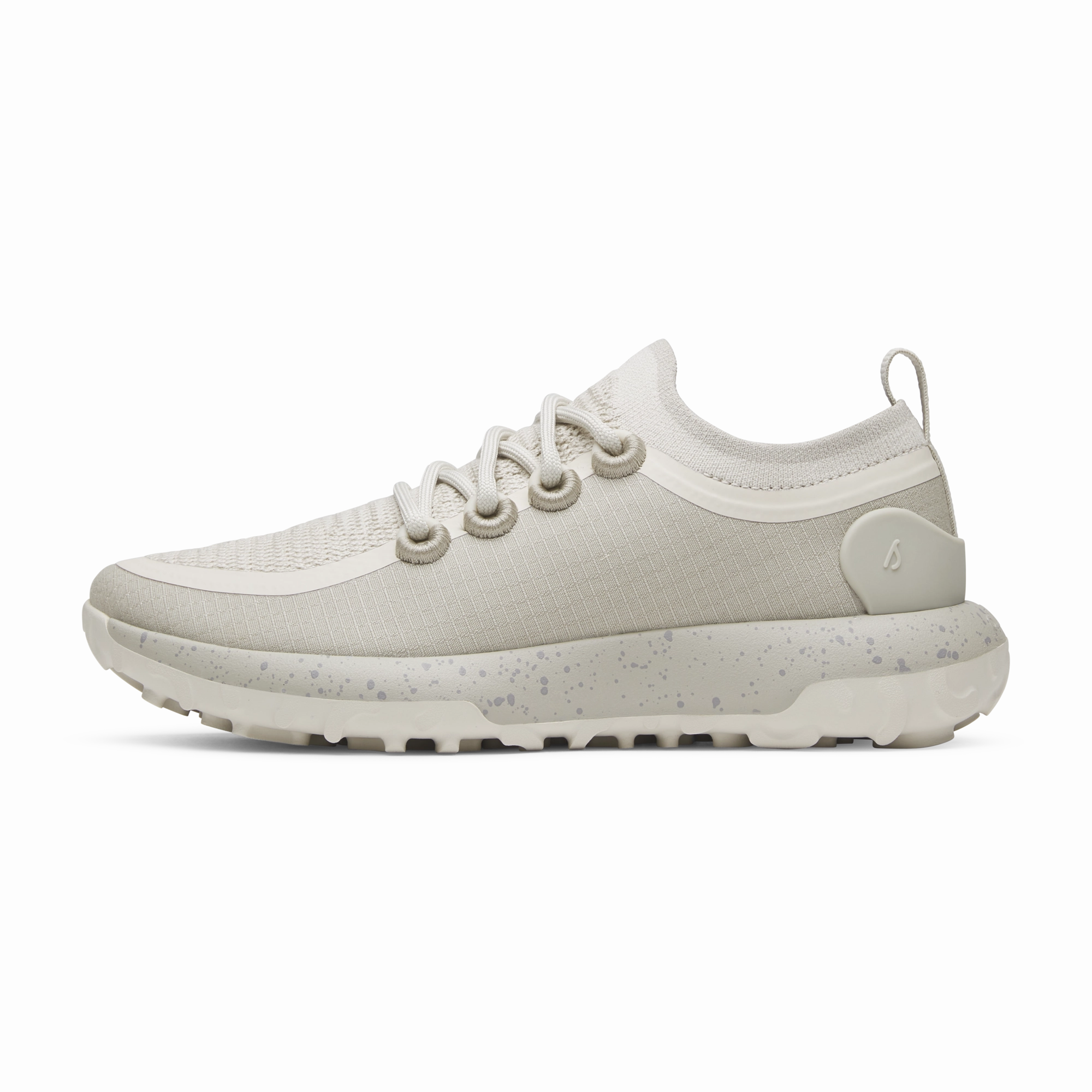 Men's Trail Runner - Weathered White (Weathered Grey Sole) MeshUpper Elastic