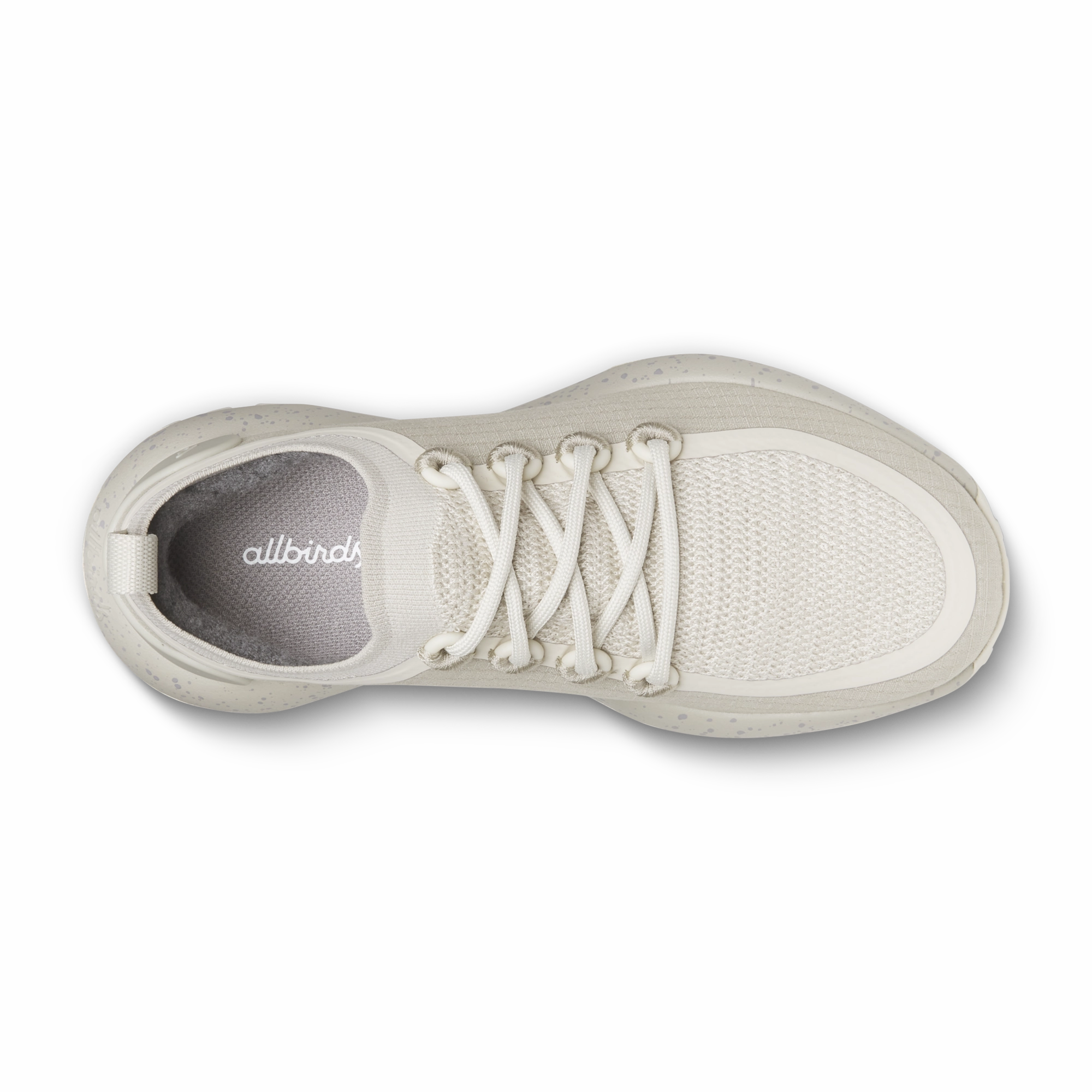 Men's Trail Runner - Weathered White (Weathered Grey Sole) Iconic Ease