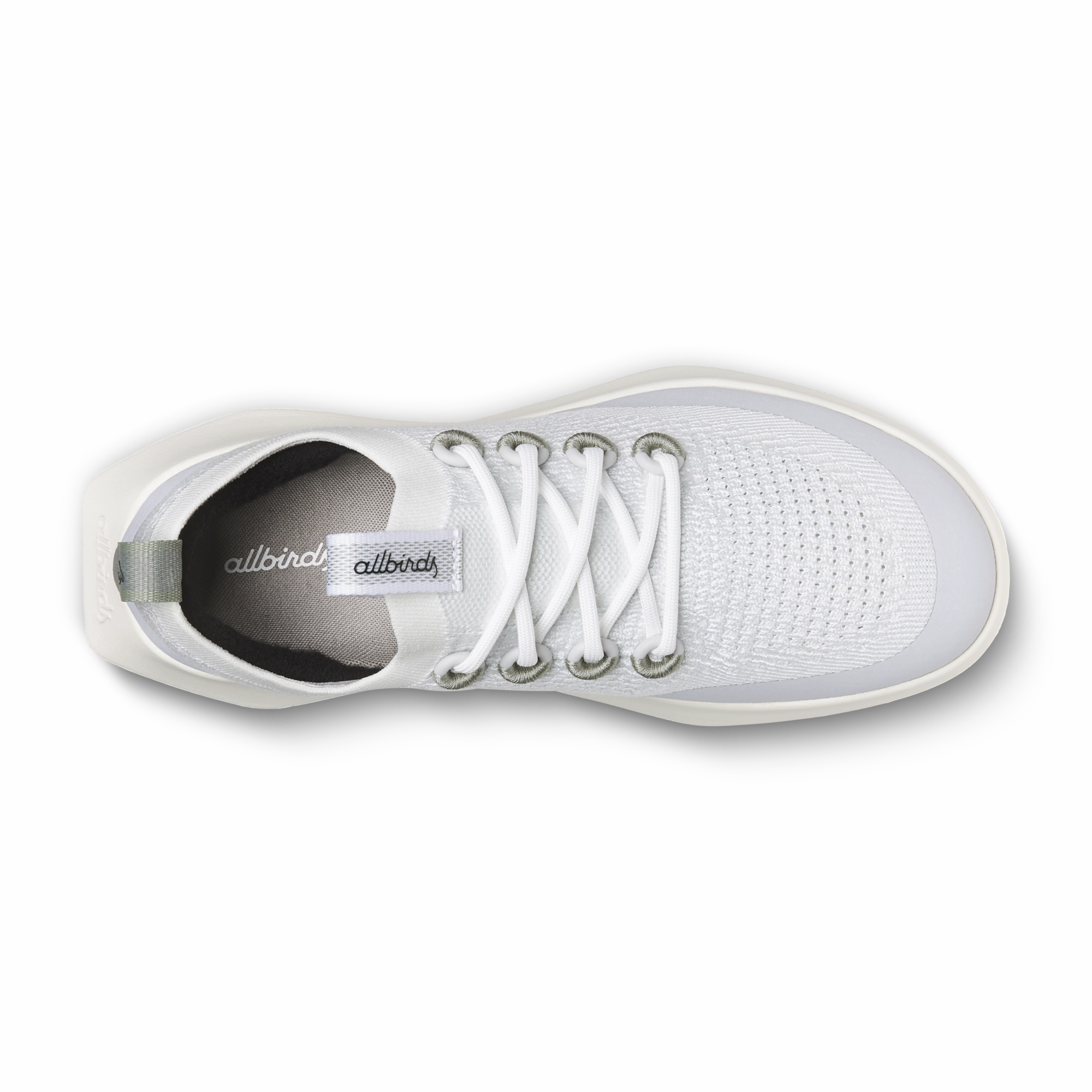 Men's Tree Dasher 2 - Utility - Blizzard/Hazy Pine (Natural White Sole) Padded Collar Padding Stretch tongue