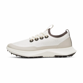 Men's Tree Dasher 2 - Utility - Natural White/Rustic Brown (Natural White Sole) Curved Heel Counter