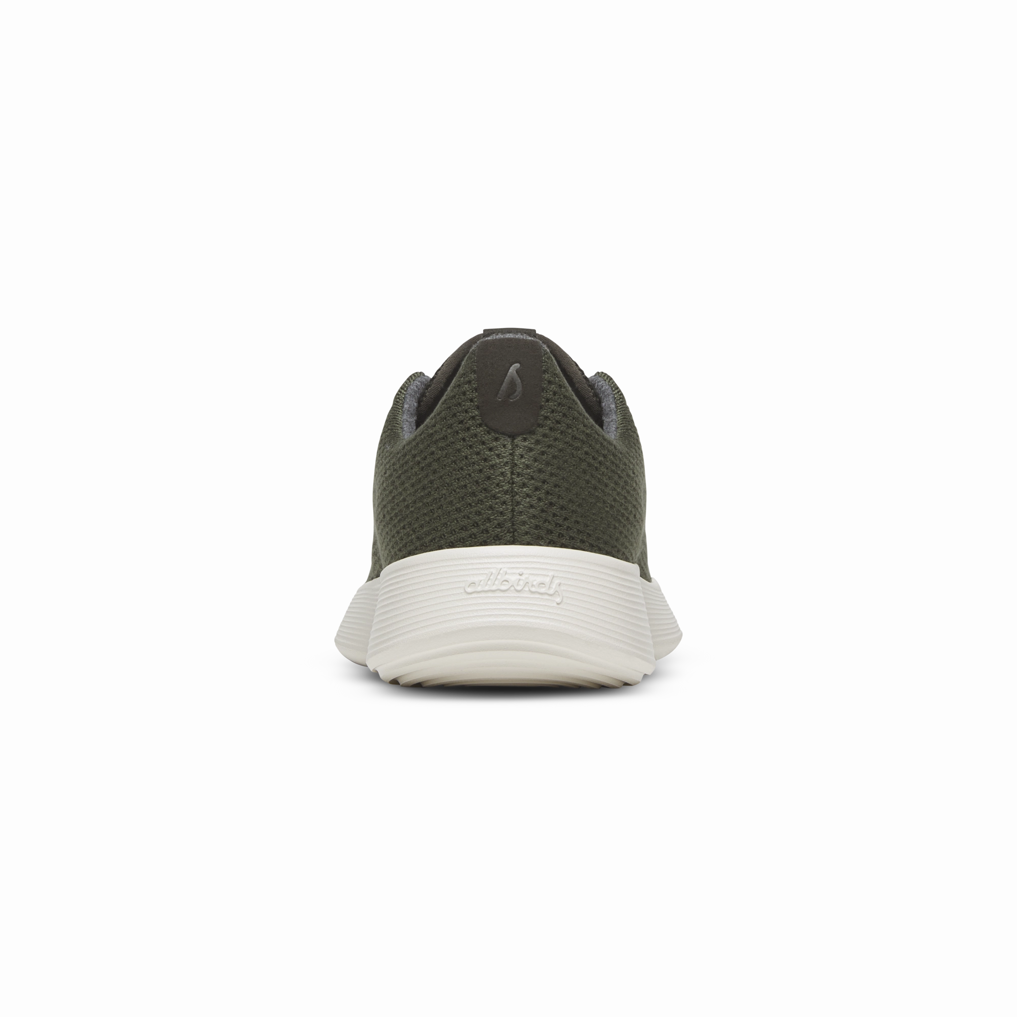 Streamlined Build Sport Performance Men's Tree Runner NZ - Thunder Green (Natural White Sole)