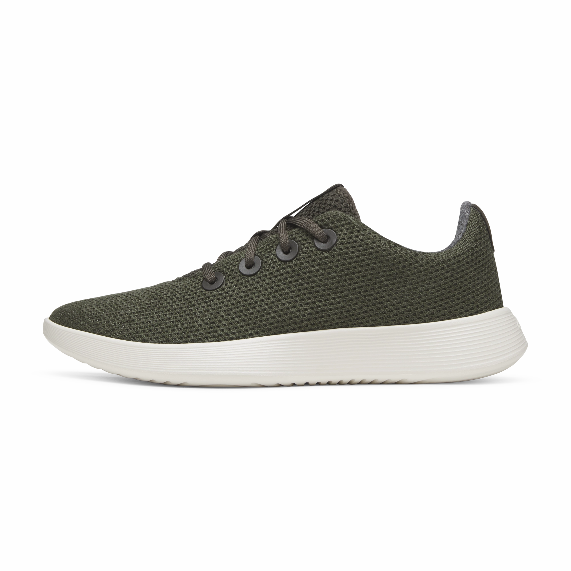 Men's Tree Runner NZ - Thunder Green (Natural White Sole) Supportive touch Popular Pick