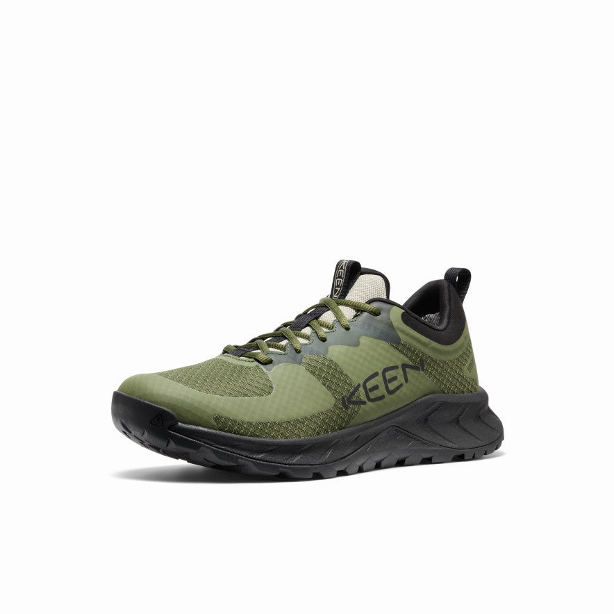 Pavement Ready Men's Versacore Waterproof Shoe  |  Bronze Green/Black