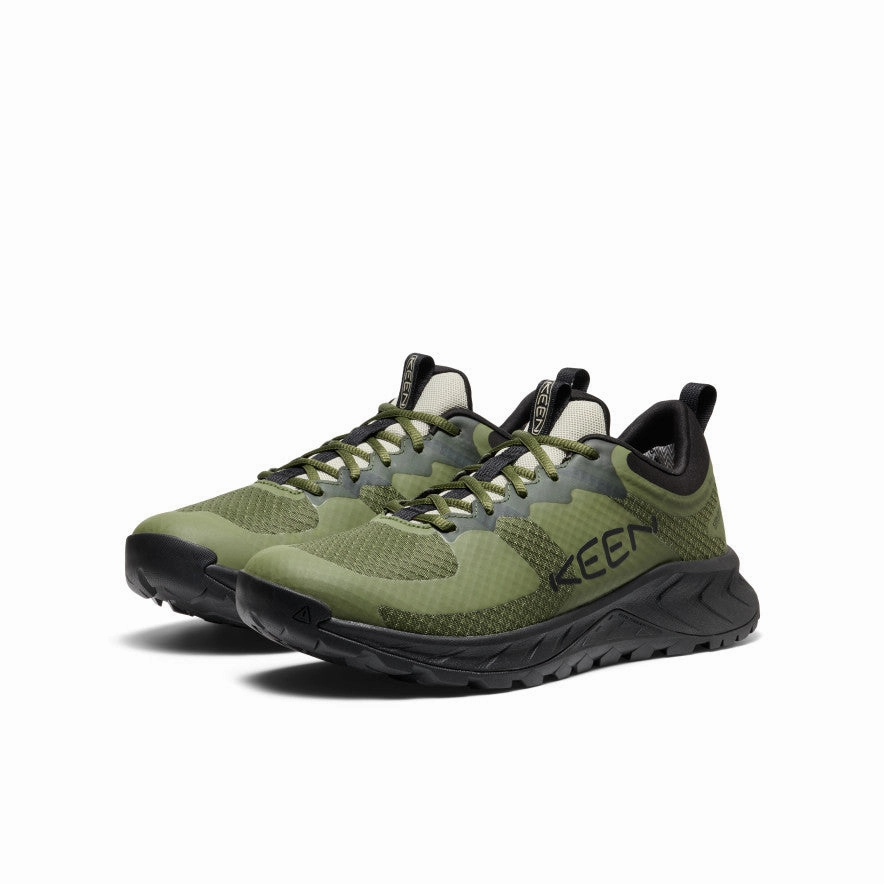 Men's Versacore Waterproof Shoe  |  Bronze Green/Black Travel Edge