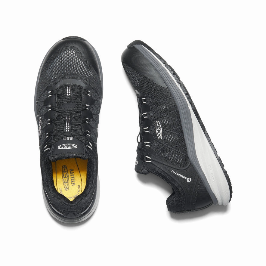 Shock Absorbing Midsole Men's Vista Energy ESD (Carbon Toe)  |  Vapor/Black
