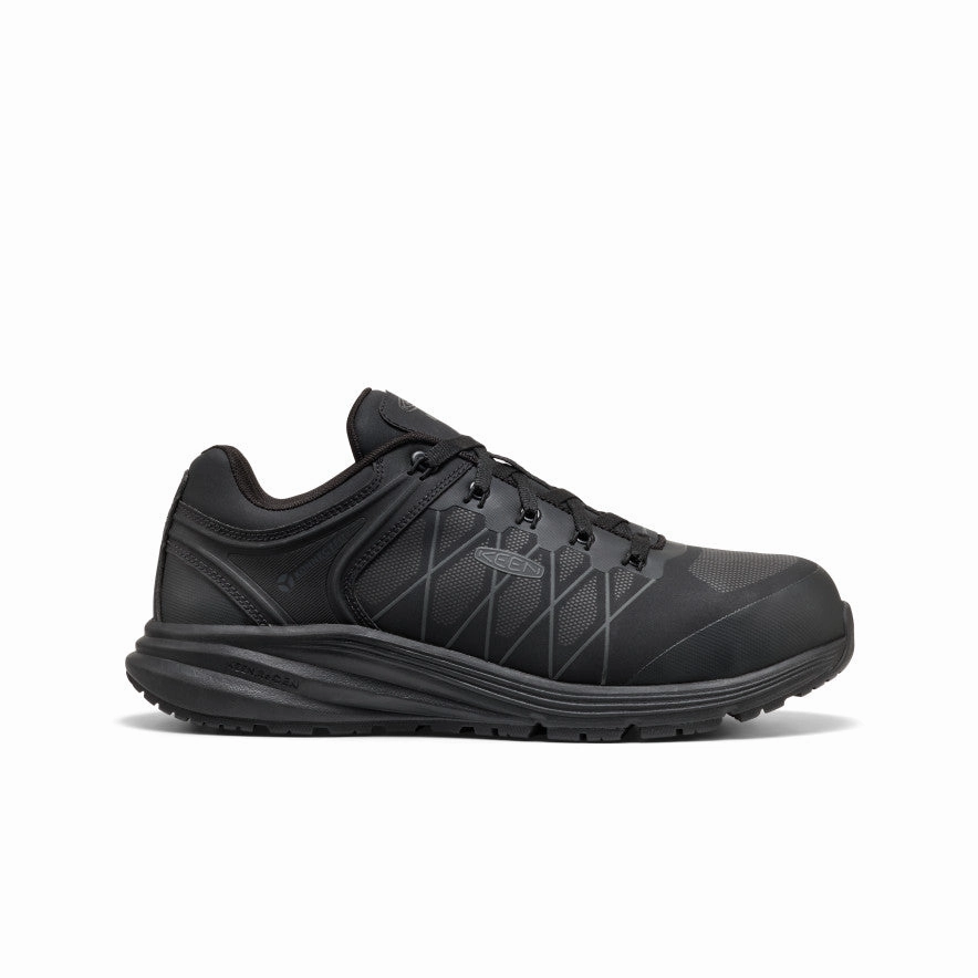 Men's Vista Energy XT Work Sneaker INT MET (Carbon Toe)  |  Black/Magnet Comfy Base