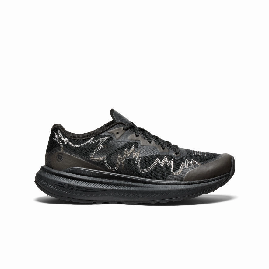 Moisture Wicking Layer Men's WK500 Walking Shoe x Engineered Garments  |  Black/Black