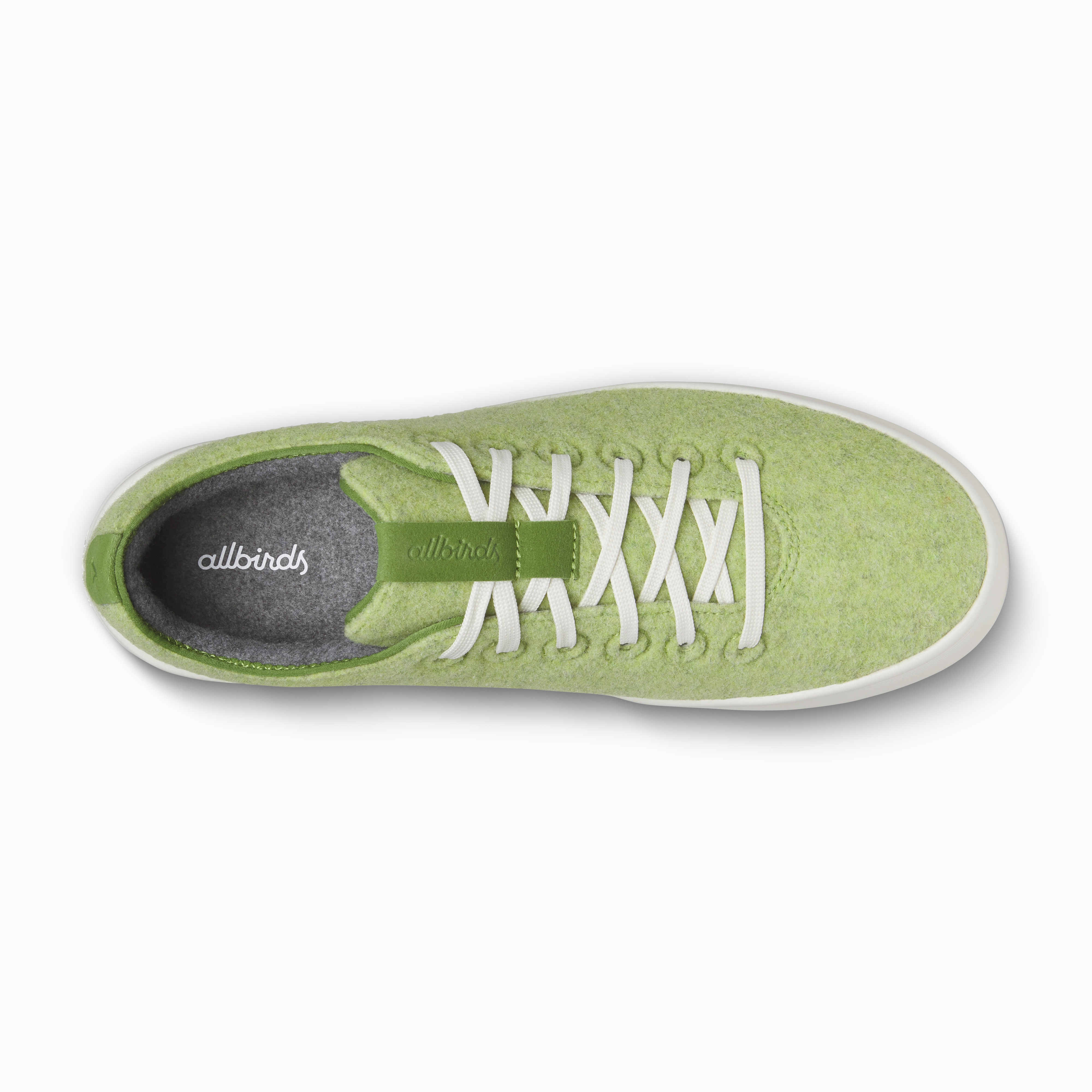 Ergonomic Shape Ventilated Upper Men's Wool Cruiser - Citron (Natural White Sole)