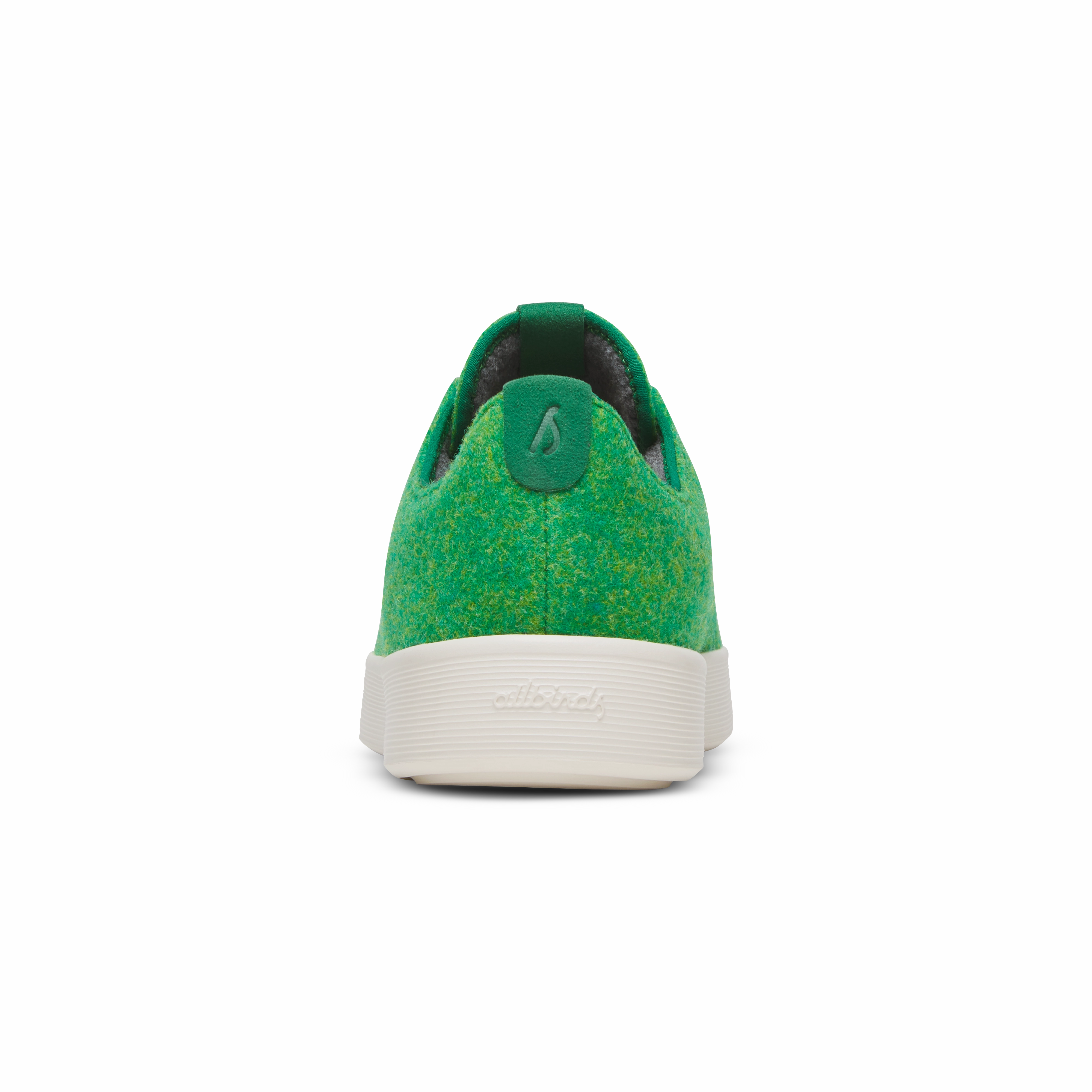 Sweatproof Men's Wool Cruiser - Kelly Green (Natural White Sole)