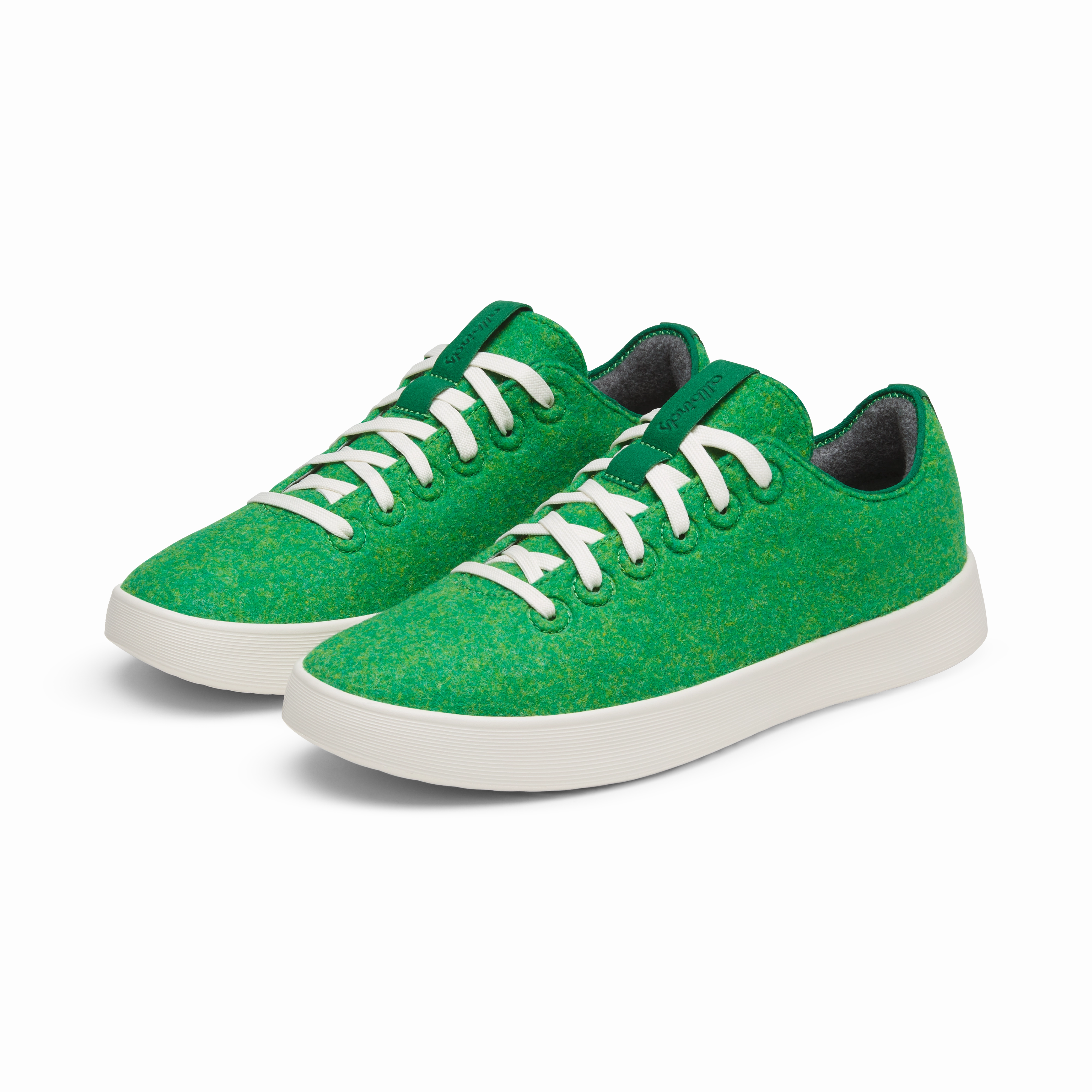Men's Wool Cruiser - Kelly Green (Natural White Sole) Balanced weight Sneaker Online Shopping