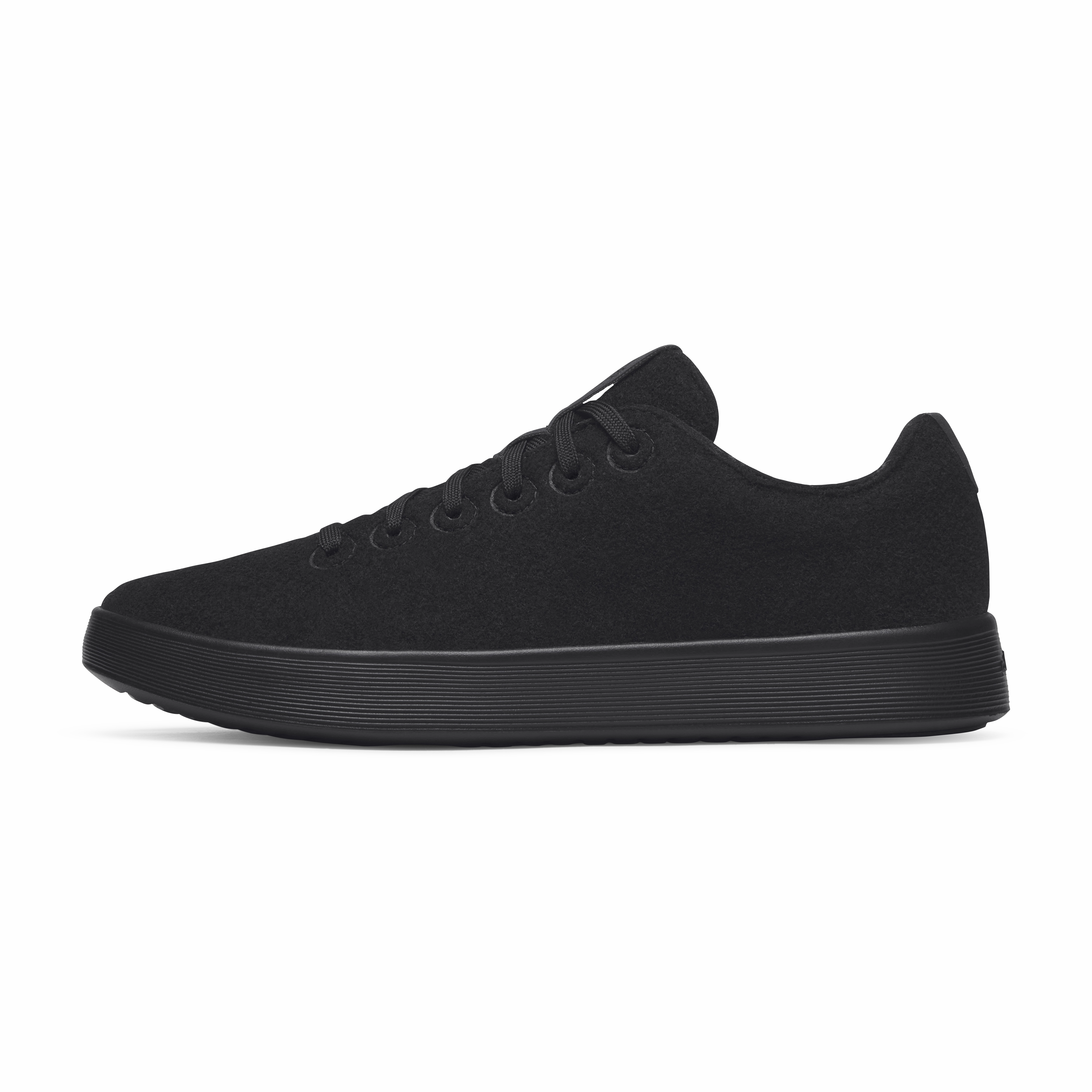 ComfortableInsole Slim Look Men's Wool Cruiser - Natural Black (Natural Black Sole)