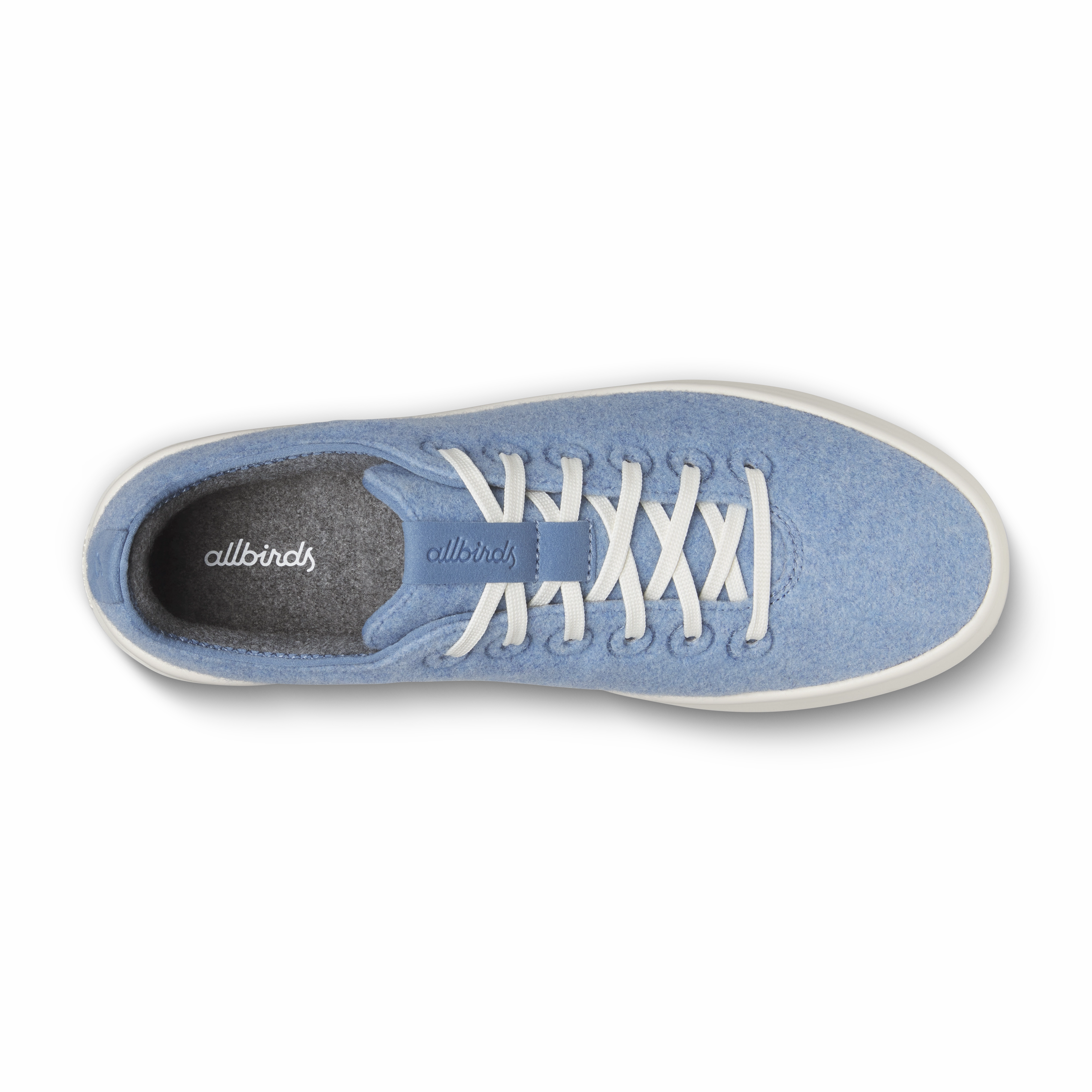 Men's Wool Cruiser - NZ Light Blue (Natural White Sole) Hybrid Cushioning