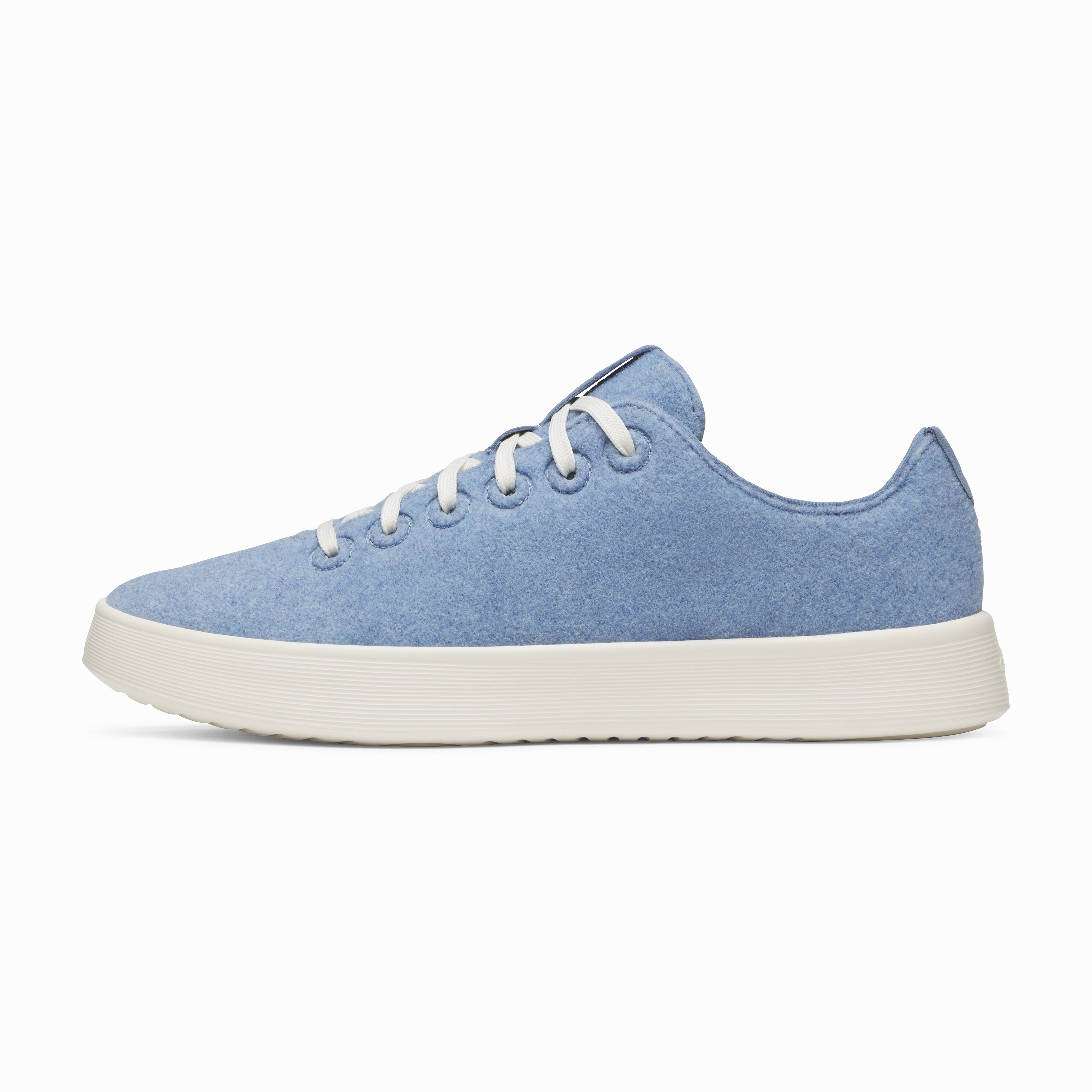 Men's Wool Cruiser - NZ Light Blue (Natural White Sole) Unique Design