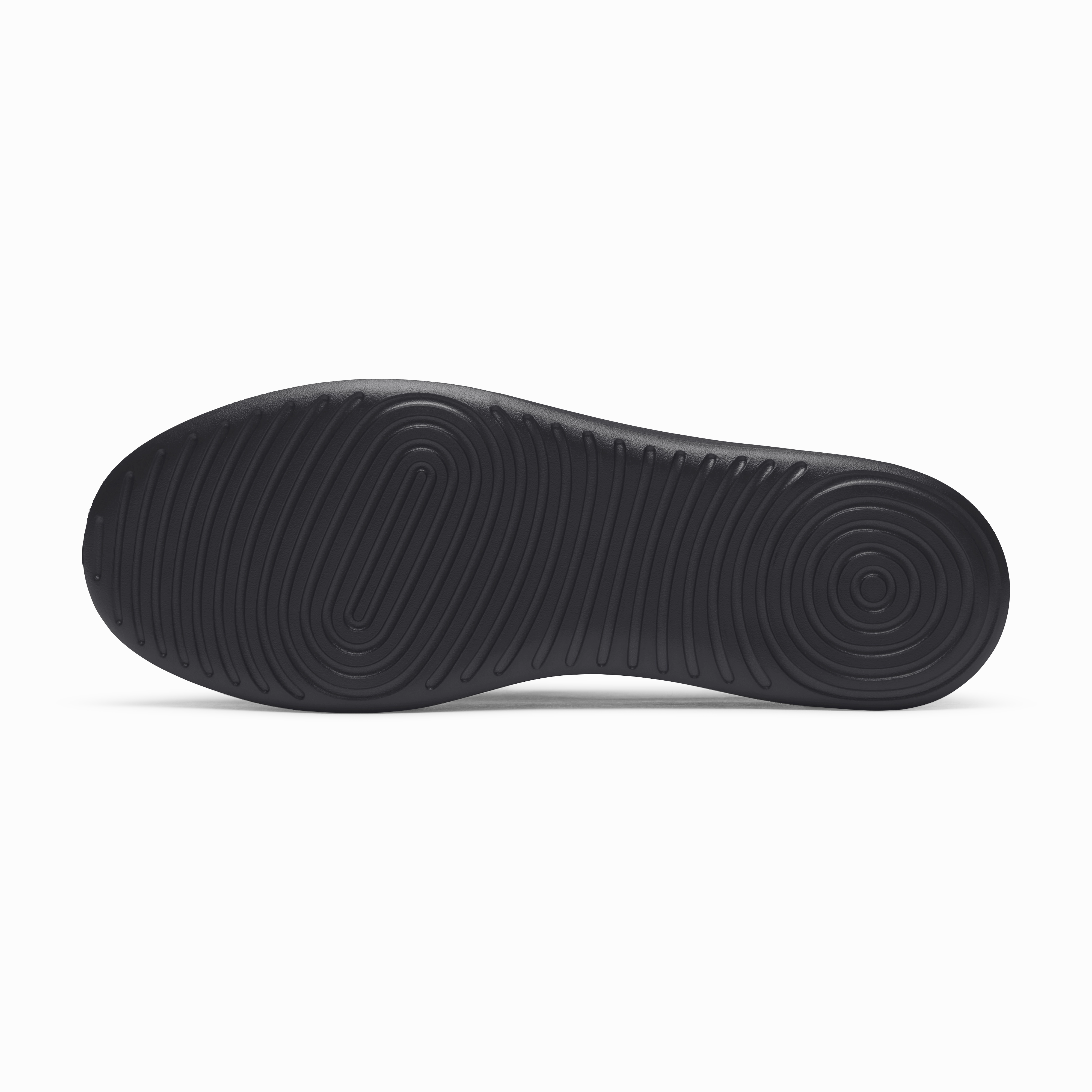 Ergonomic Flow Men's Wool Cruiser Slip On - Natural Black (Natural Black Sole)