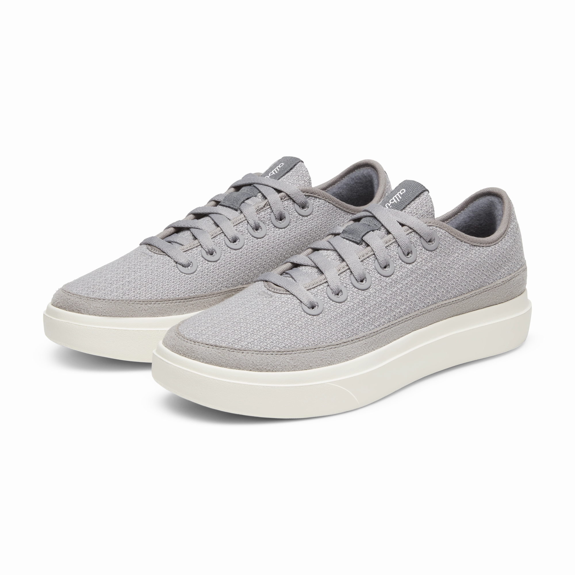 All-Day Stability Men's Wool Piper Go - Medium Grey (Natural White Sole)