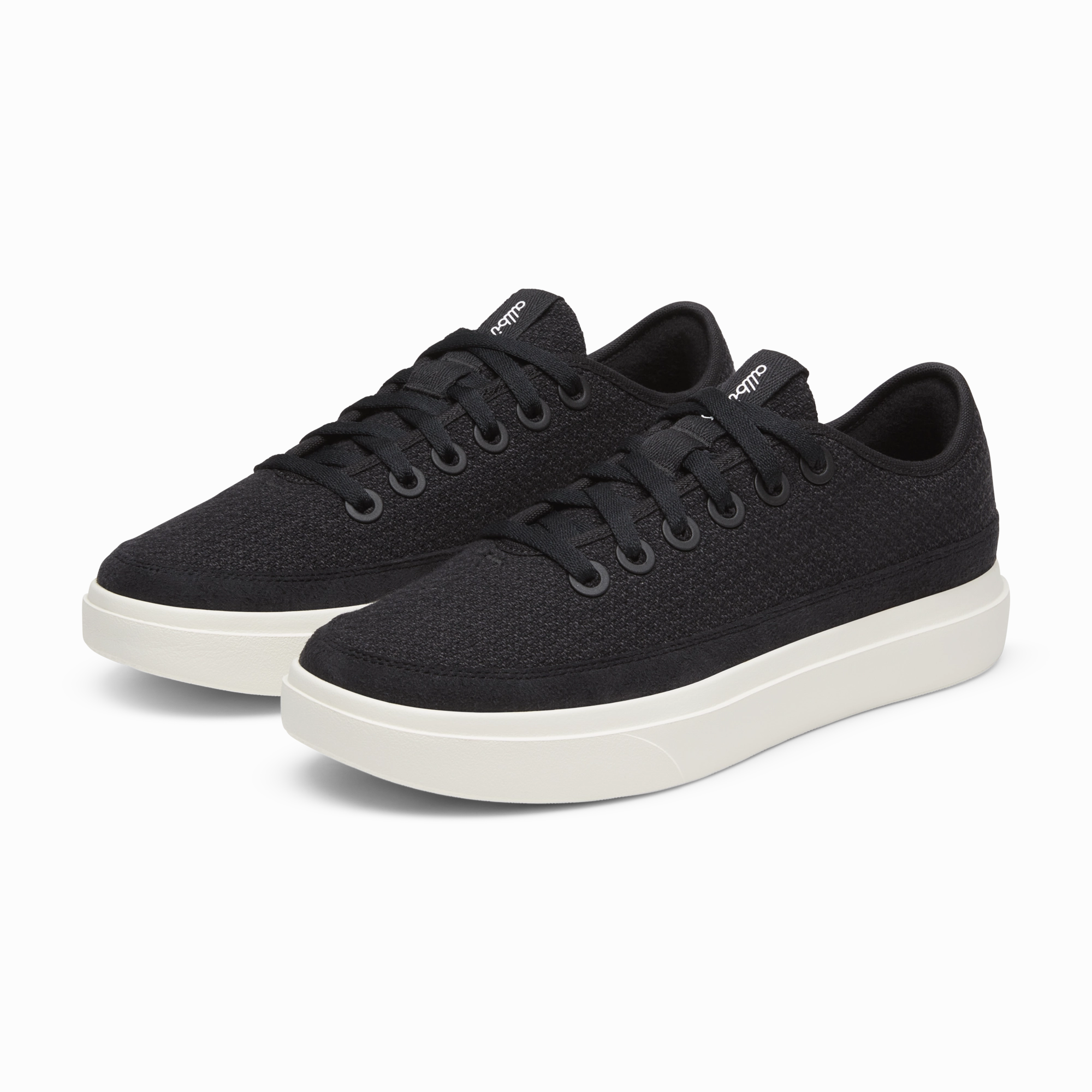 Impact Resistant Ventilated Lining Men's Wool Piper Go - Natural Black (Natural White Sole)
