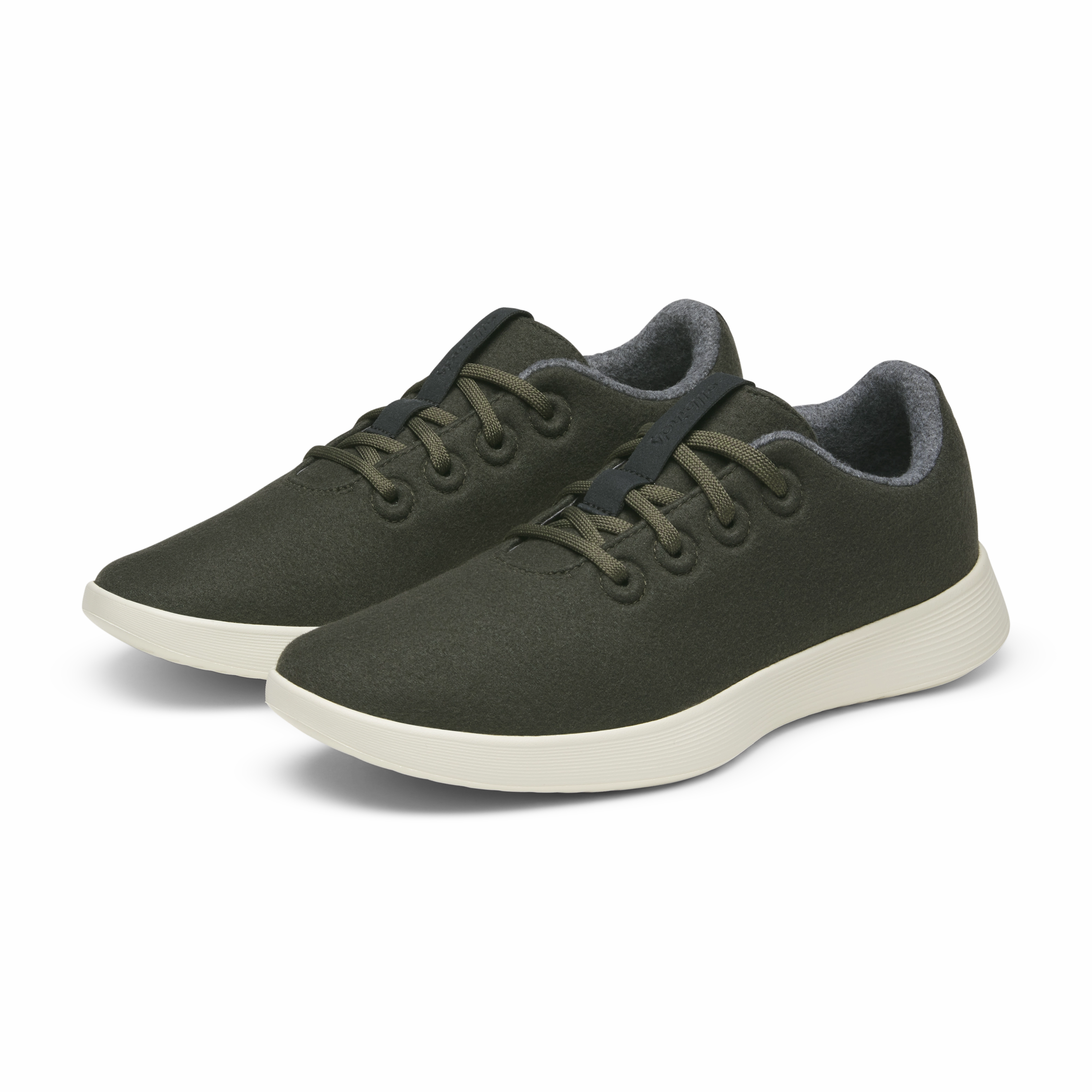 Modern Frame Sporty Vibe Men's Wool Runner NZ - Dark Jungle (Stony Cream Sole)