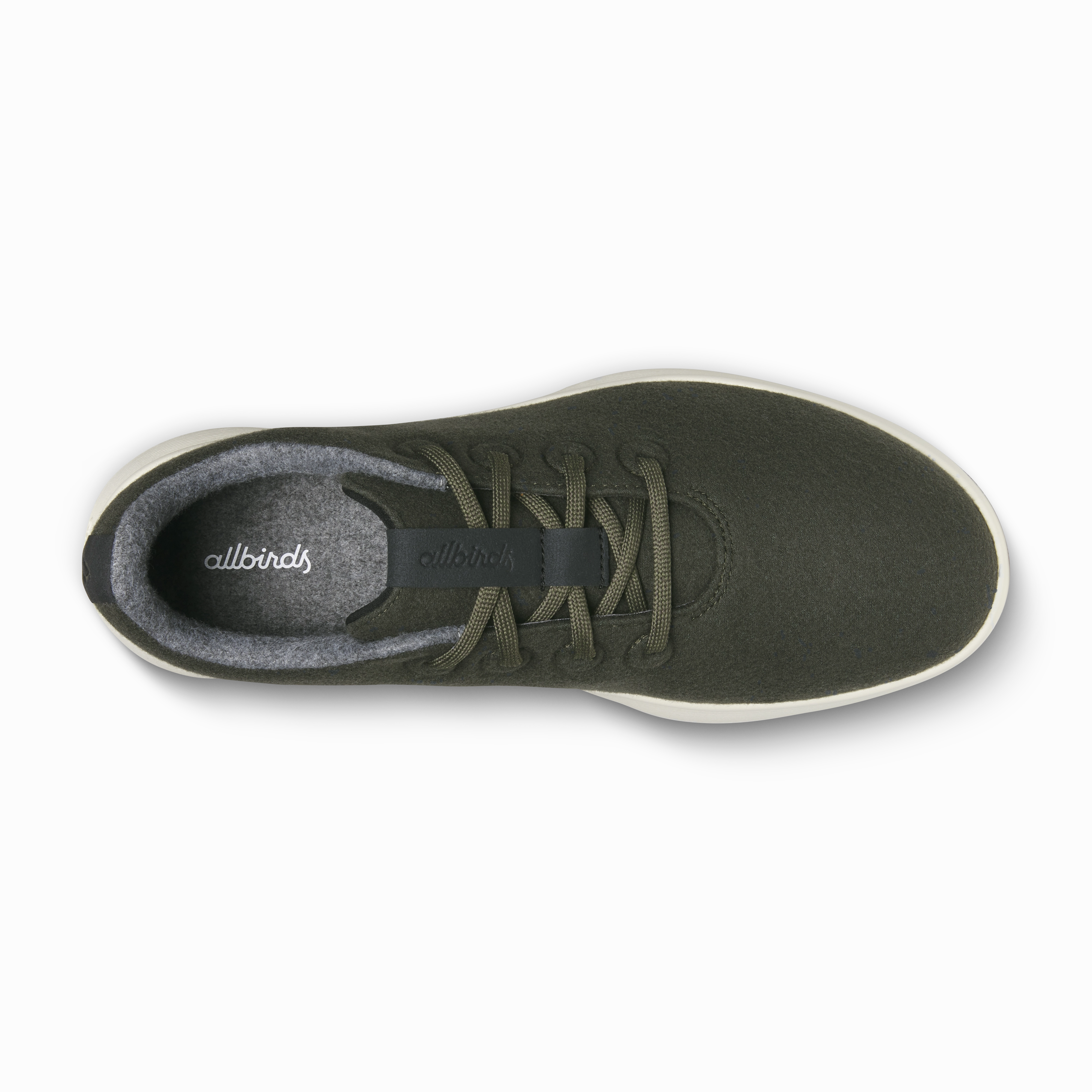 Men's Wool Runner NZ - Dark Jungle (Stony Cream Sole) Rebound Midsole Breathe Easy