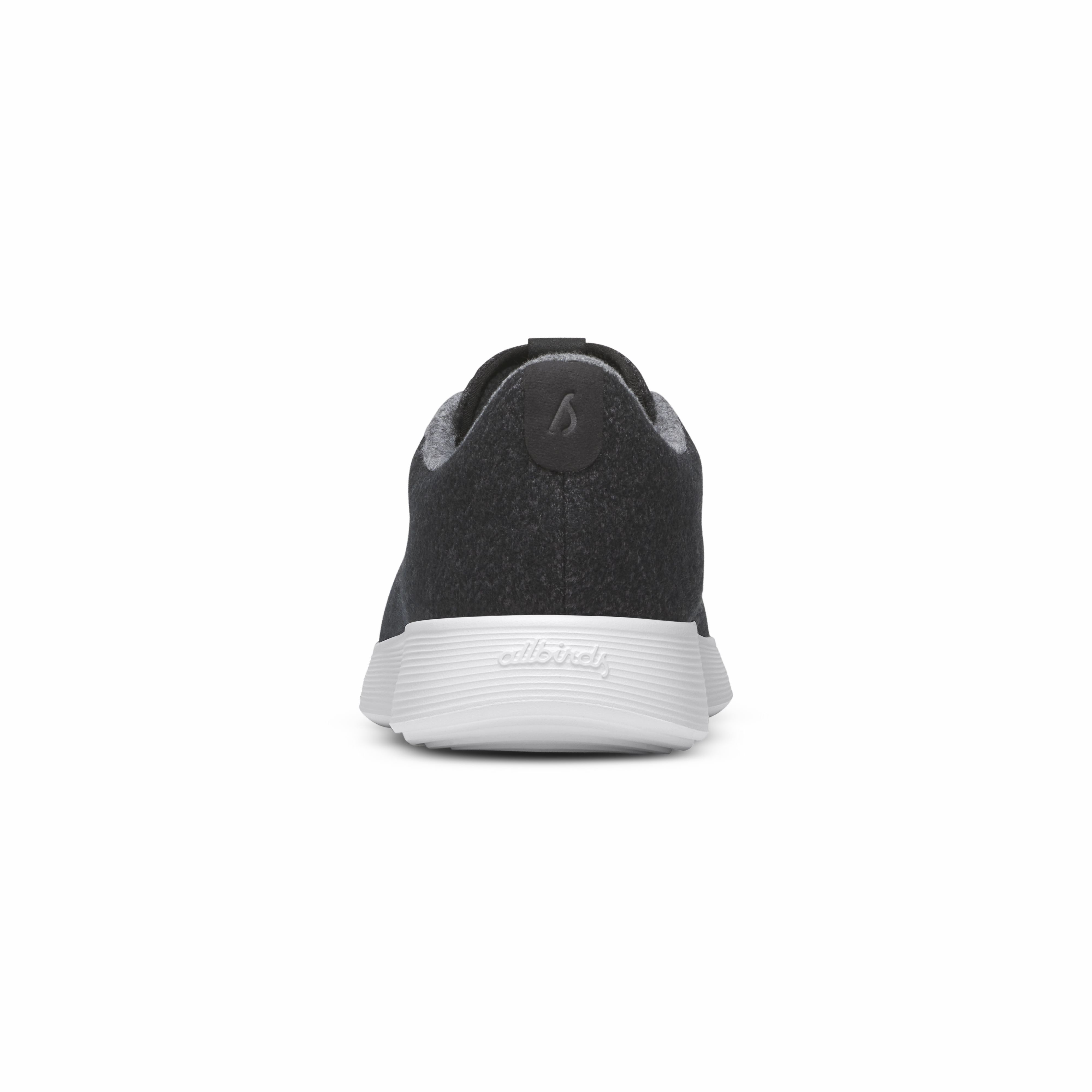 Men's Wool Runner NZ - Natural Black (Blizzard Sole) Fit Easy Impact Diffusion Plate