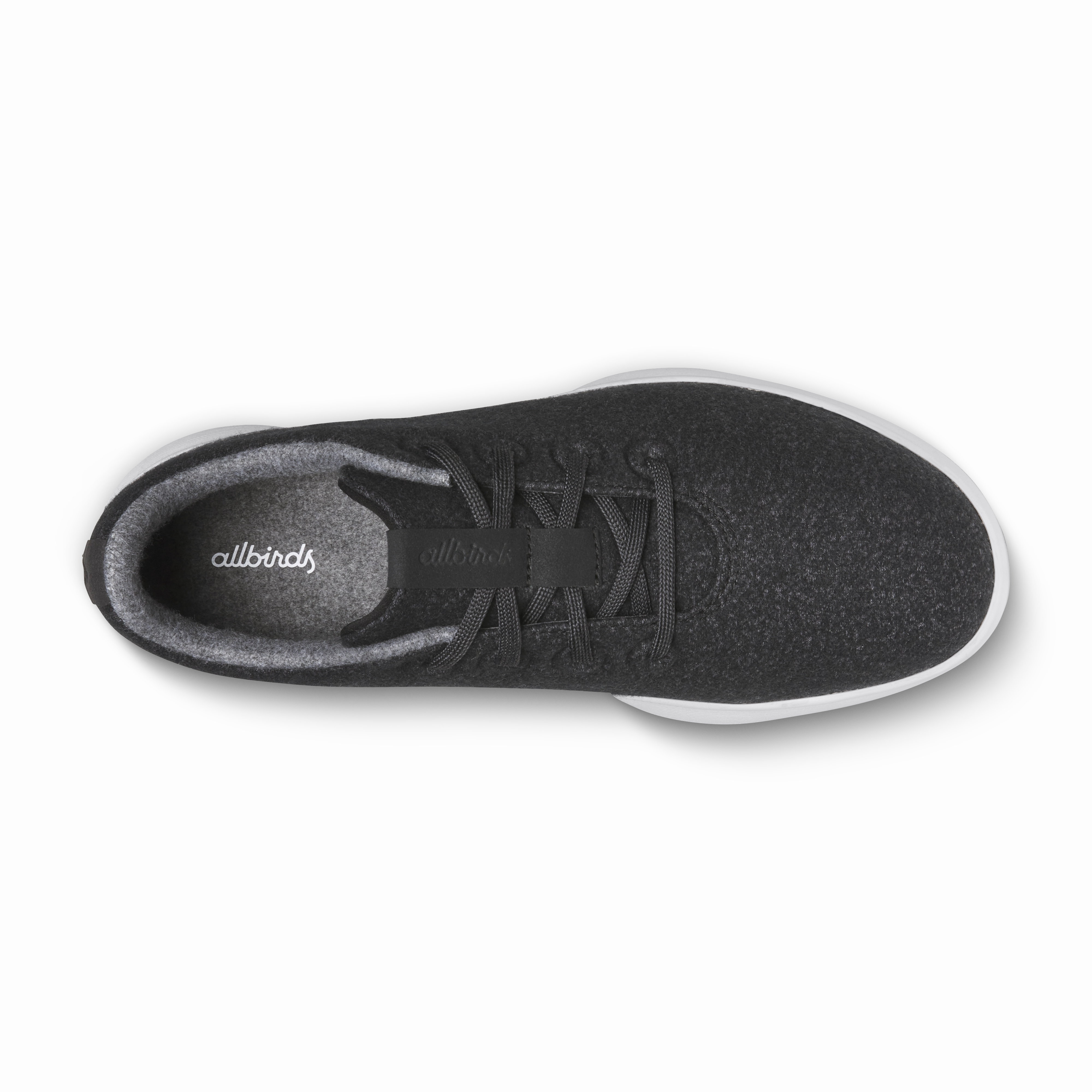 Hiking Shoes Men's Wool Runner NZ - Natural Black (Blizzard Sole)
