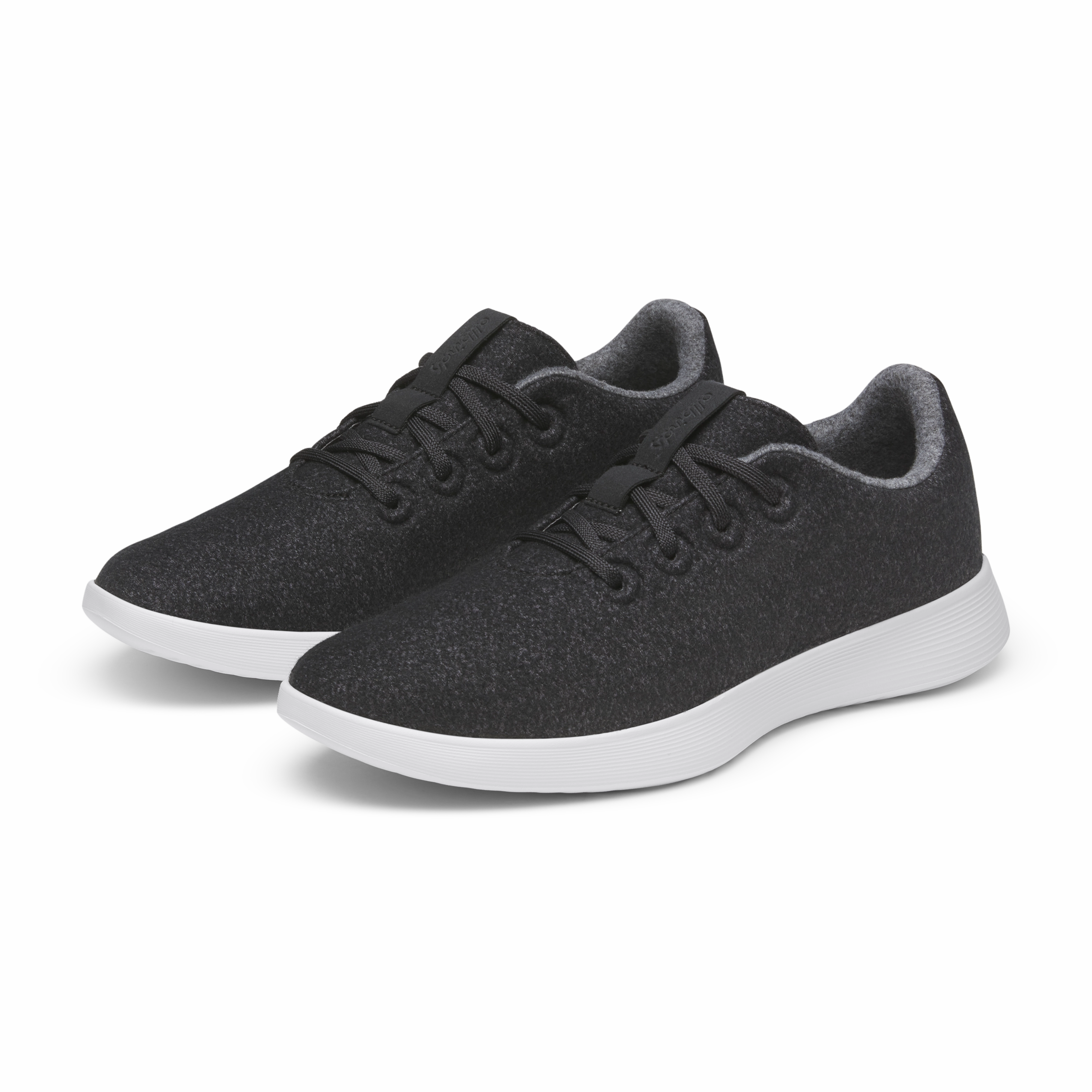Men's Wool Runner NZ - Natural Black (Blizzard Sole) Stability plate Odor Resistant Technology