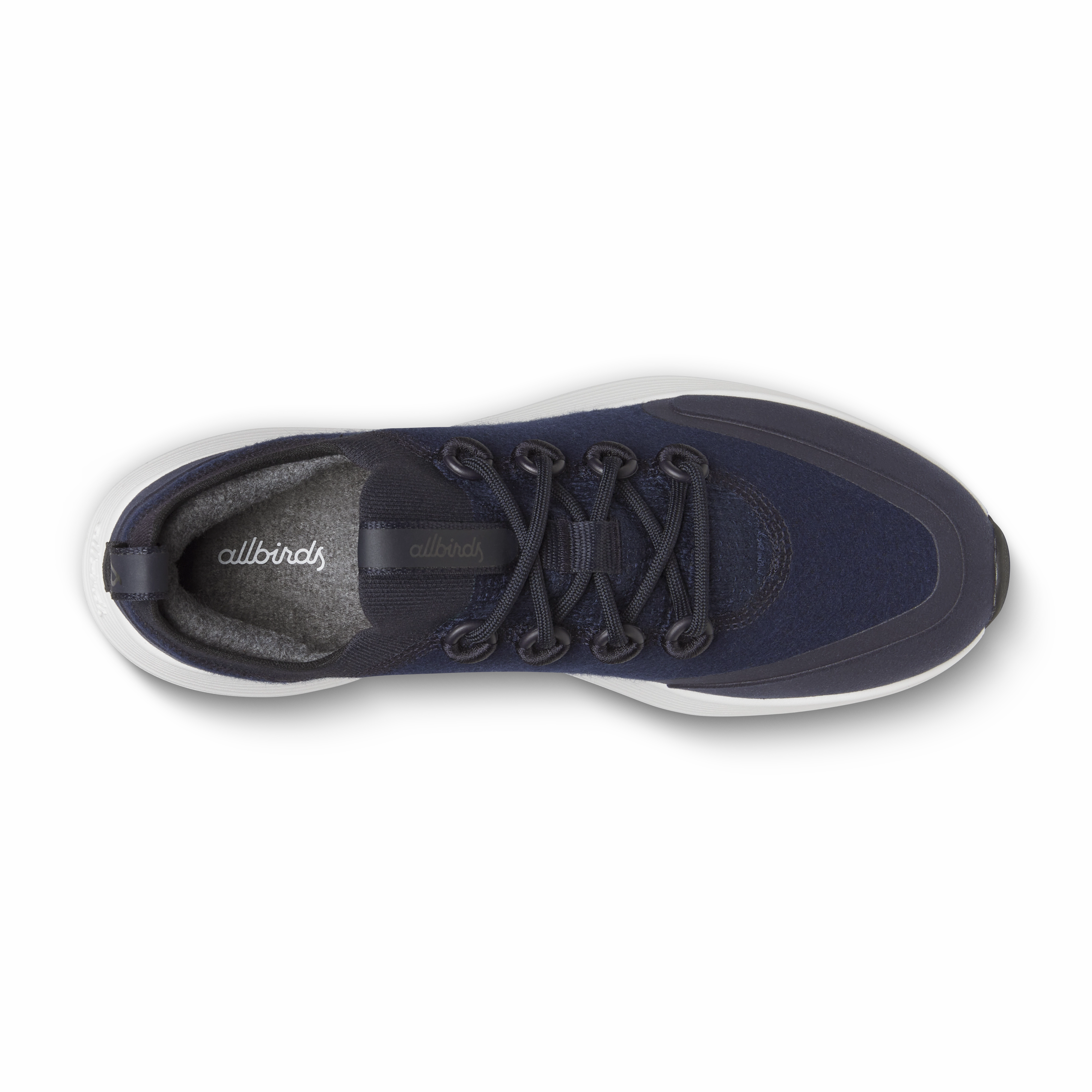 Men's Wool Strider - Dark Navy (Blizzard Sole) Auxetic Knit