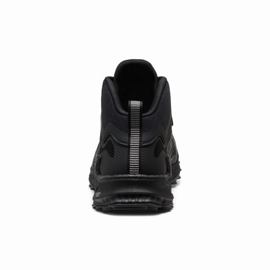 Men's Zionic NXT Waterproof Hiking Boot  |  Triple Black Solid Stitching Knit Top