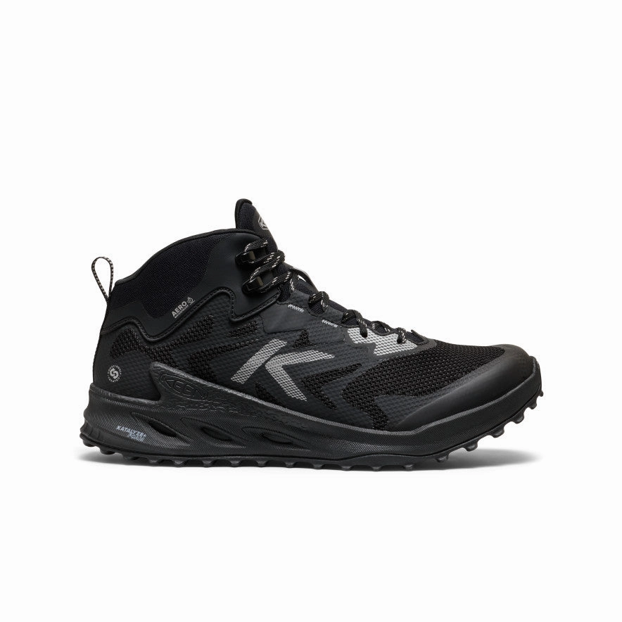 Men's Zionic NXT Waterproof Hiking Boot  |  Triple Black Warm And Comfortable Korean Trend