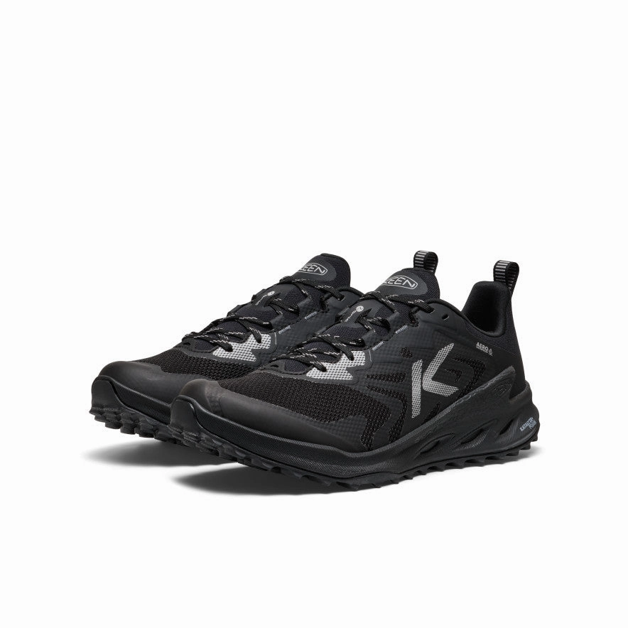 Breath Focus Running Shoes Men's Zionic NXT Waterproof Hiking Shoe  |  Triple Black