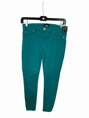 Common Outfit Multi Pocket Utility Jeans Designer By Hudson In Blue Denim, Size: 4