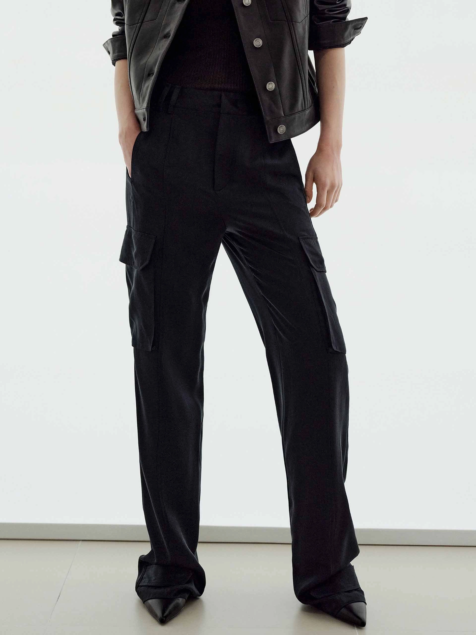 Outdoor Flex Wardrobe Essential Cargo Style Silk Trousers