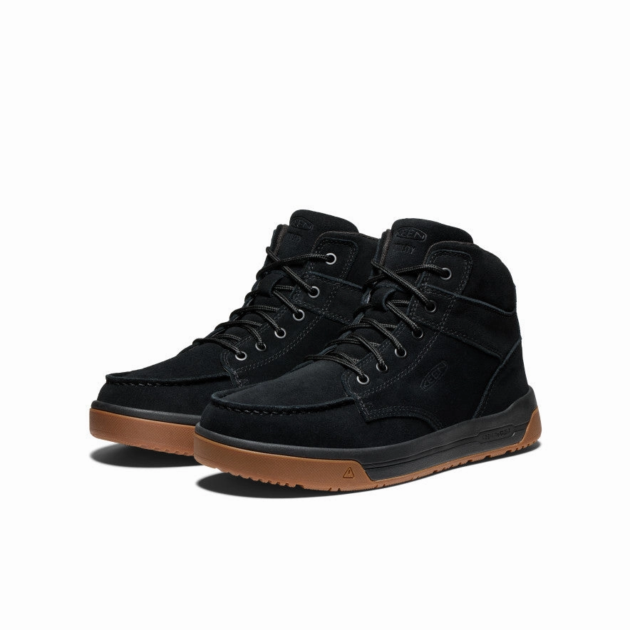Men's Gibson Boot (Soft Toe)  |  Black/Gum Social Butterfly