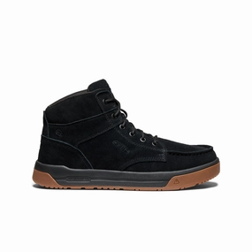 Heel Stabilizer Wedding Reception Men's Gibson Boot (Soft Toe)  |  Black/Gum