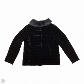 Convertible 2 In 1 Function Soft Fleece Interior Coat Other By Talbots In Black, Size: S