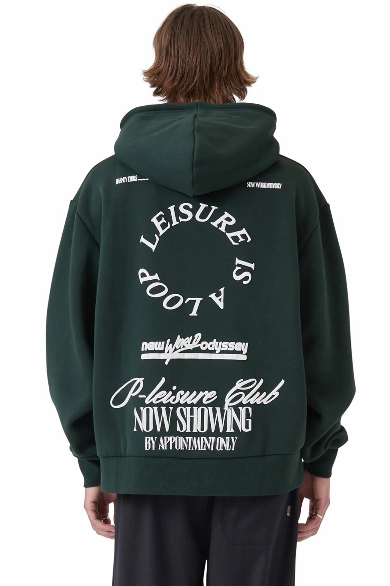 Loop Hood Forest Soft Cover Double Stitch Seams