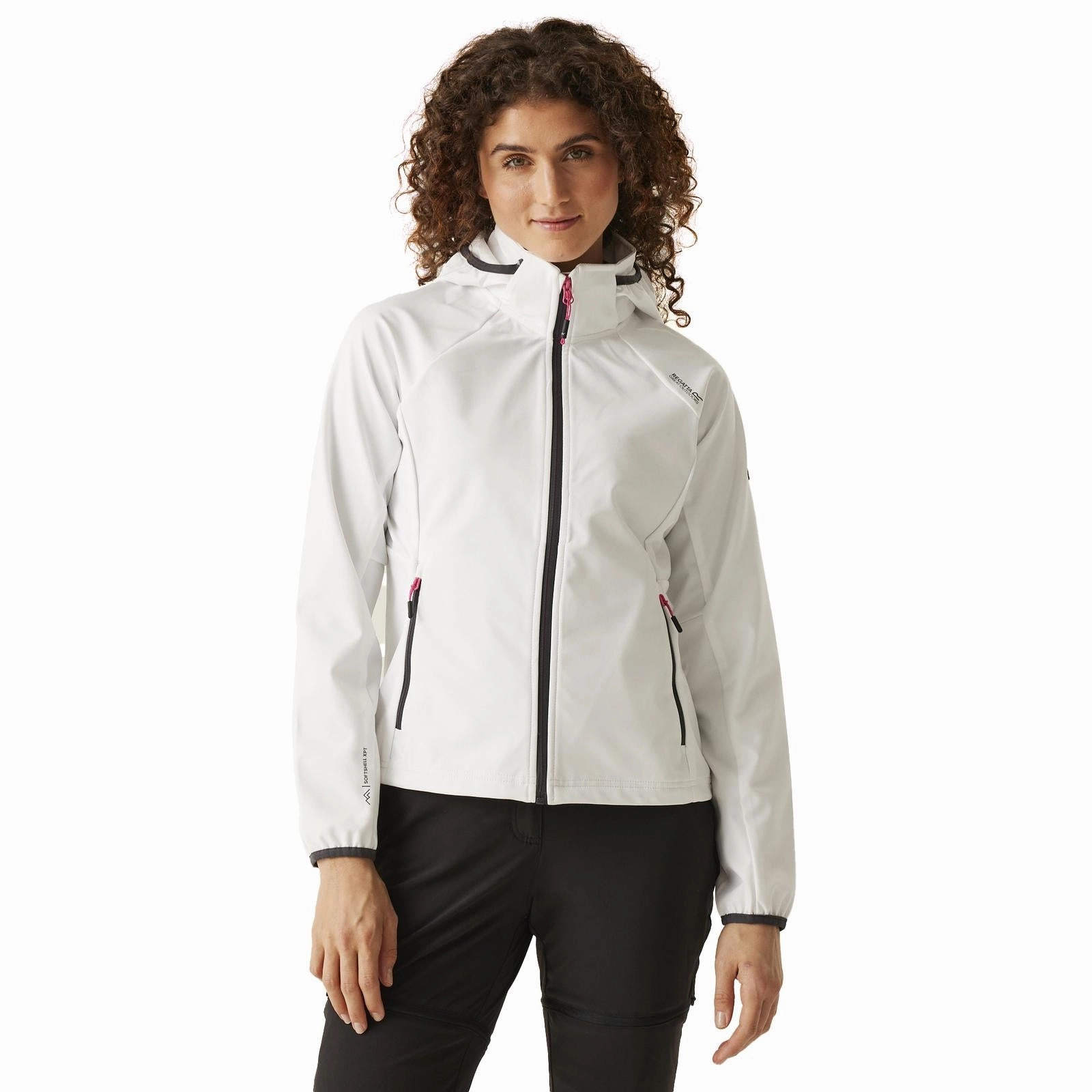 Weatherproof Zipper Seals Regatta Womens Bourda Softshell Hooded Jacket