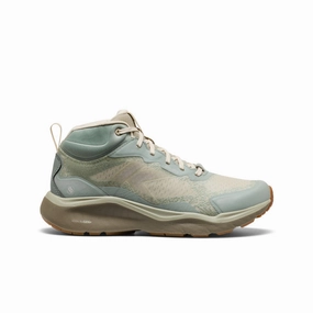 Pure Joy Women's Leiki Waterproof Hiking Boot  |  Iceberg Green/Birch