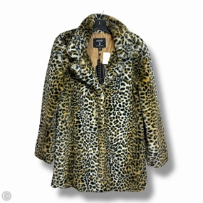 Coat Faux Fur & Sherpa By Clothes Mentor In Animal Print, Size: L Anti Snag Fabric Adjustable Hem Lock System