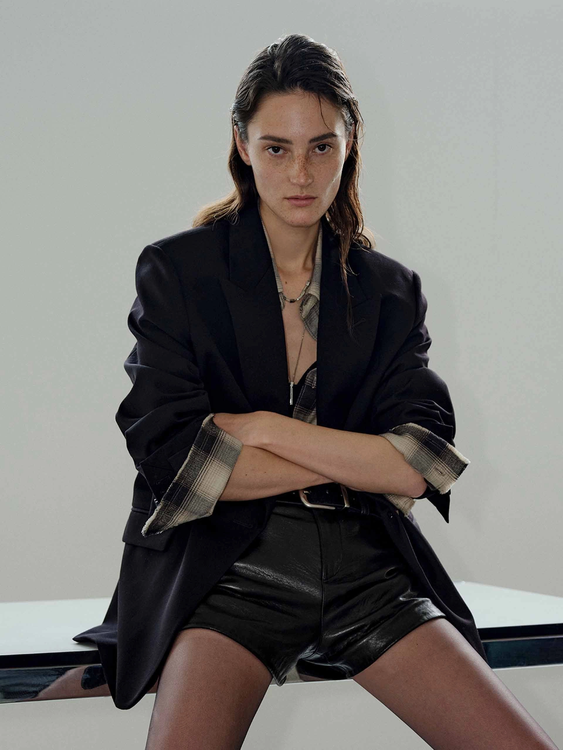 Pure Wool Structured Blazer water proof Down Filled