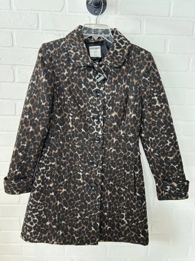Coat Parka By Old Navy In Animal Print, Size: S Layered construction