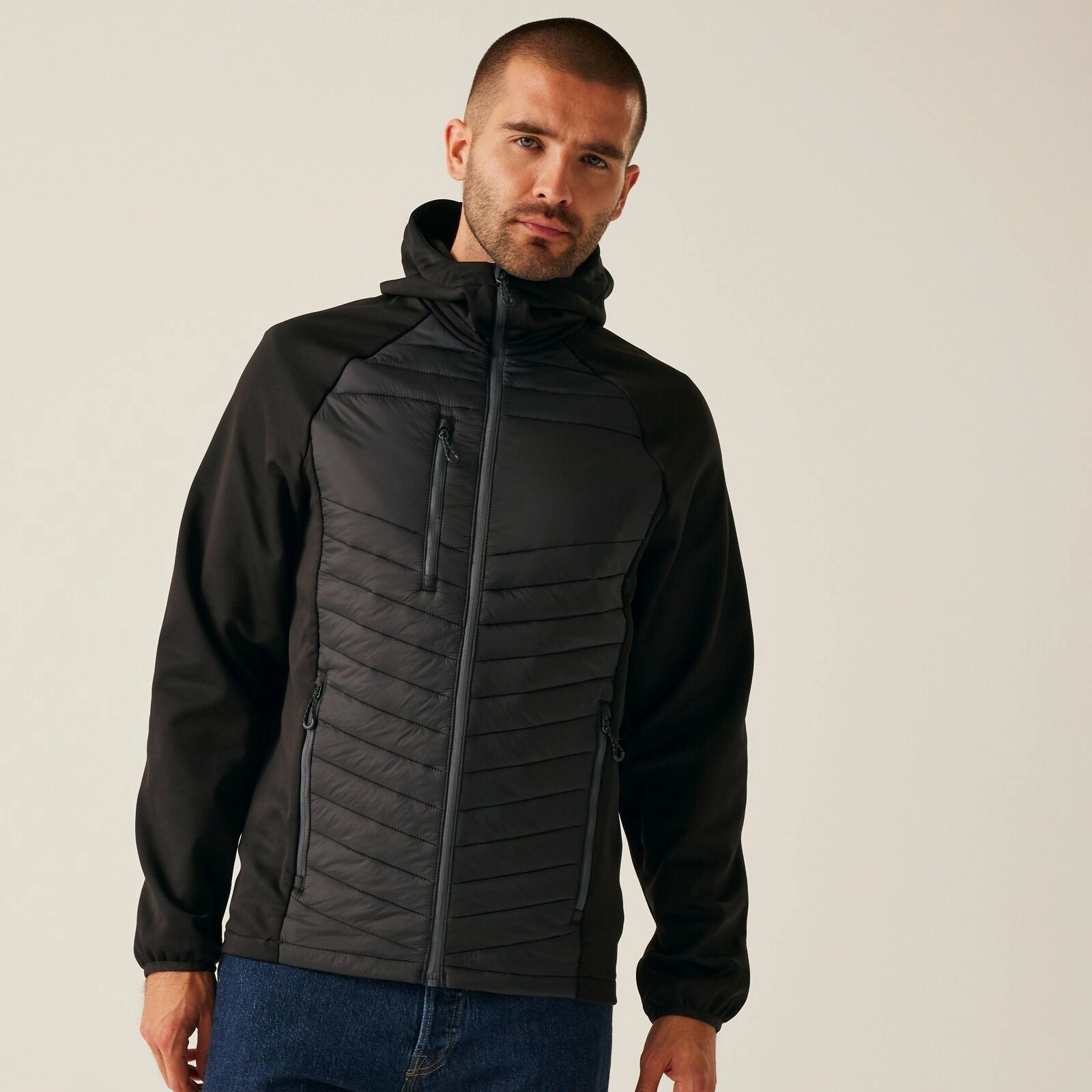 Soft Touch Lining Regatta Professional Mens Navigate Padded Jacket