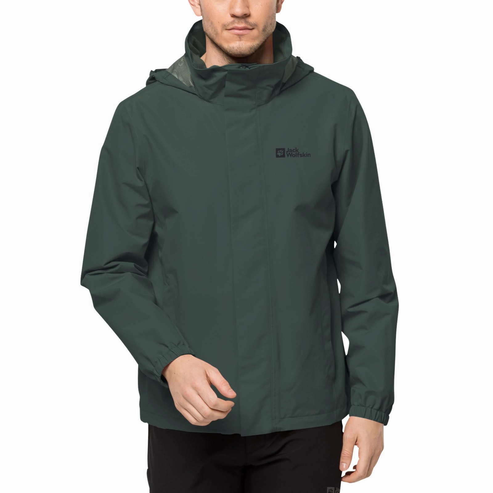 Jack Wolfskin Mens Stormy Point Waterproof Jacket InterchangeablePanels