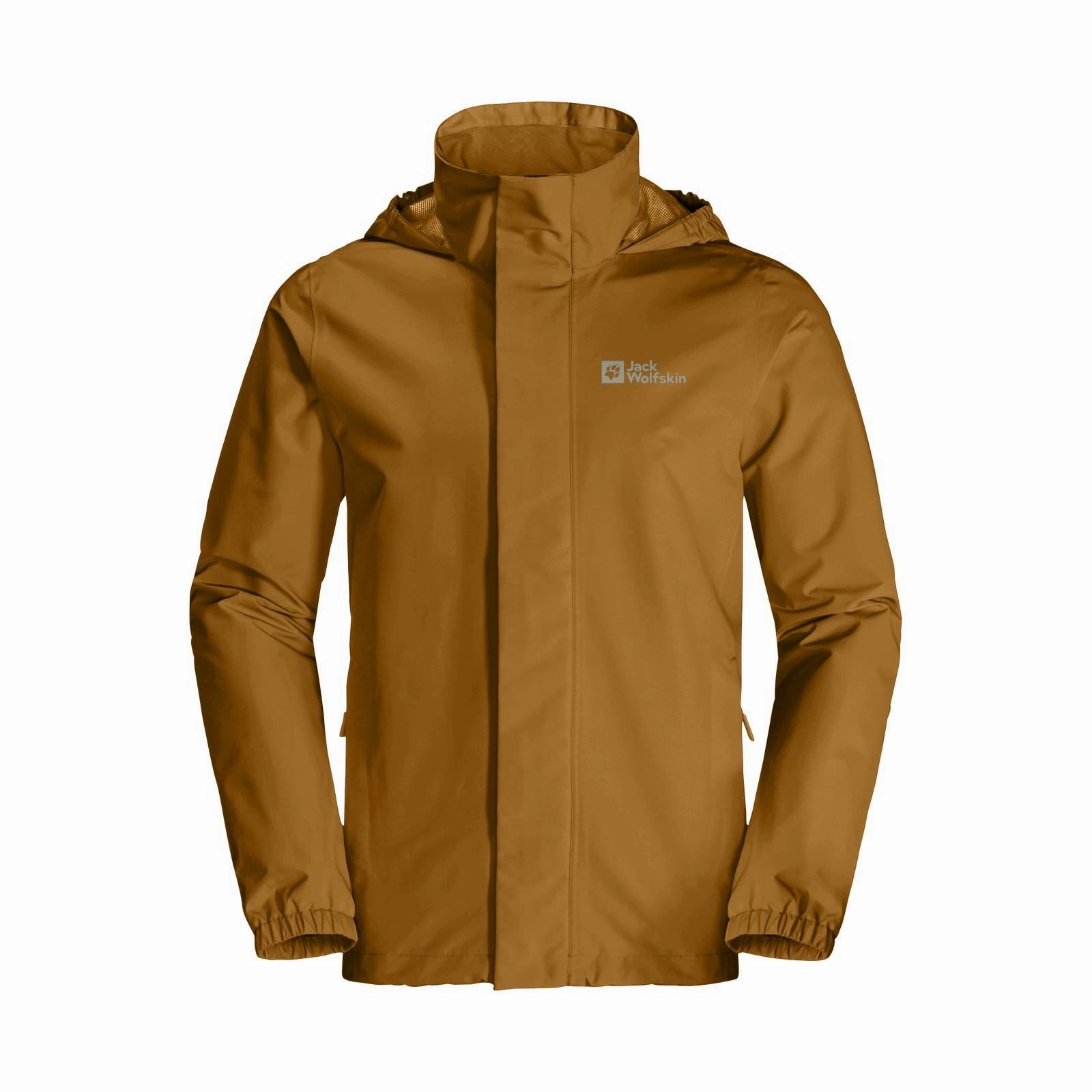Jack Wolfskin Mens Stormy Point Waterproof Jacket NonRestrictiveCut ReinforcedSeams
