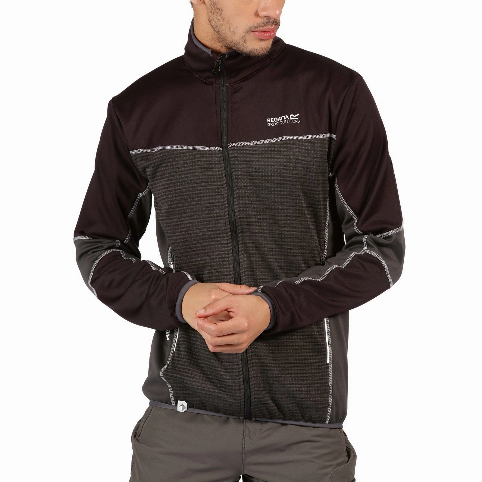 Stain Resistant Regatta Mens Yare III Softshell Walking Jacket