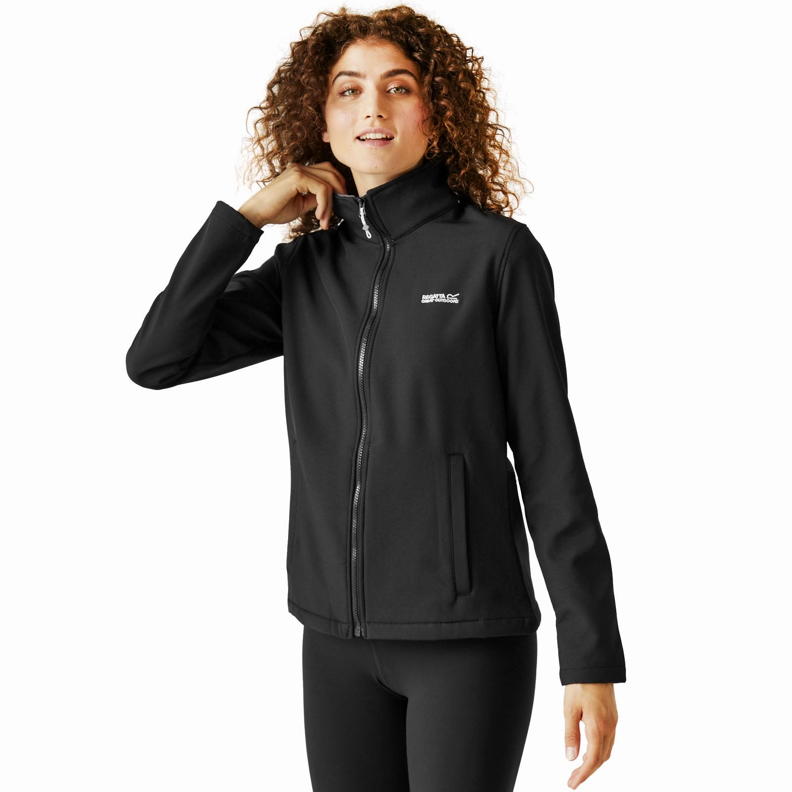 Regatta Womens Connie V Softshell Walking Jacket All Day Layering Recycled Polyester